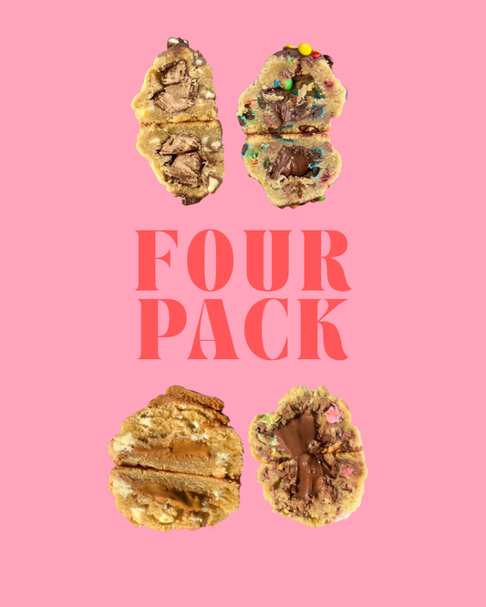 FOUR Pack Of NYC-Style Cookies